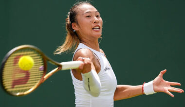 Watch Queen's: Olympic champion Zheng delayed by rain