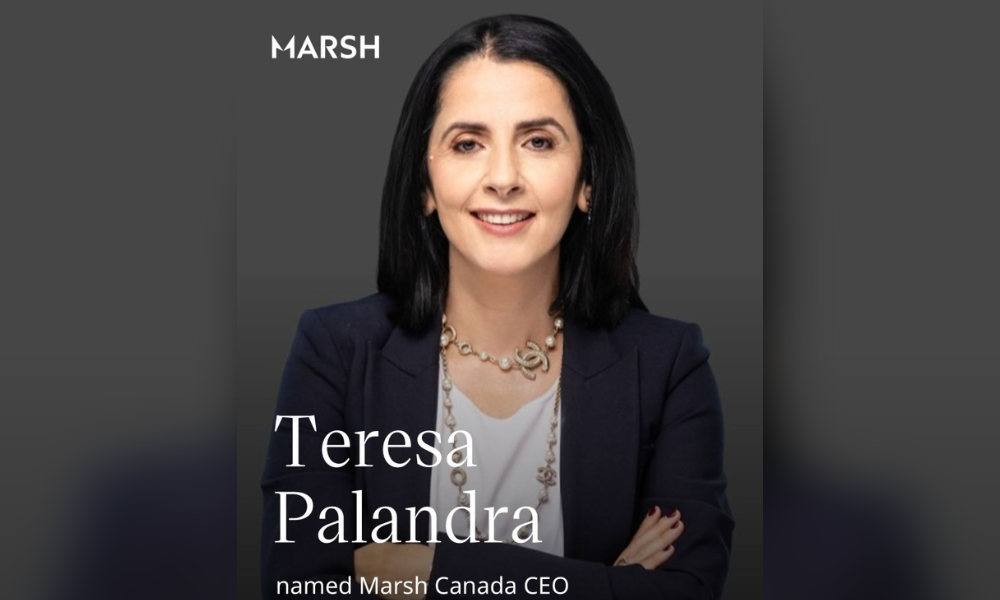 Marsh appoints Teresa Palandra as Canada CEO