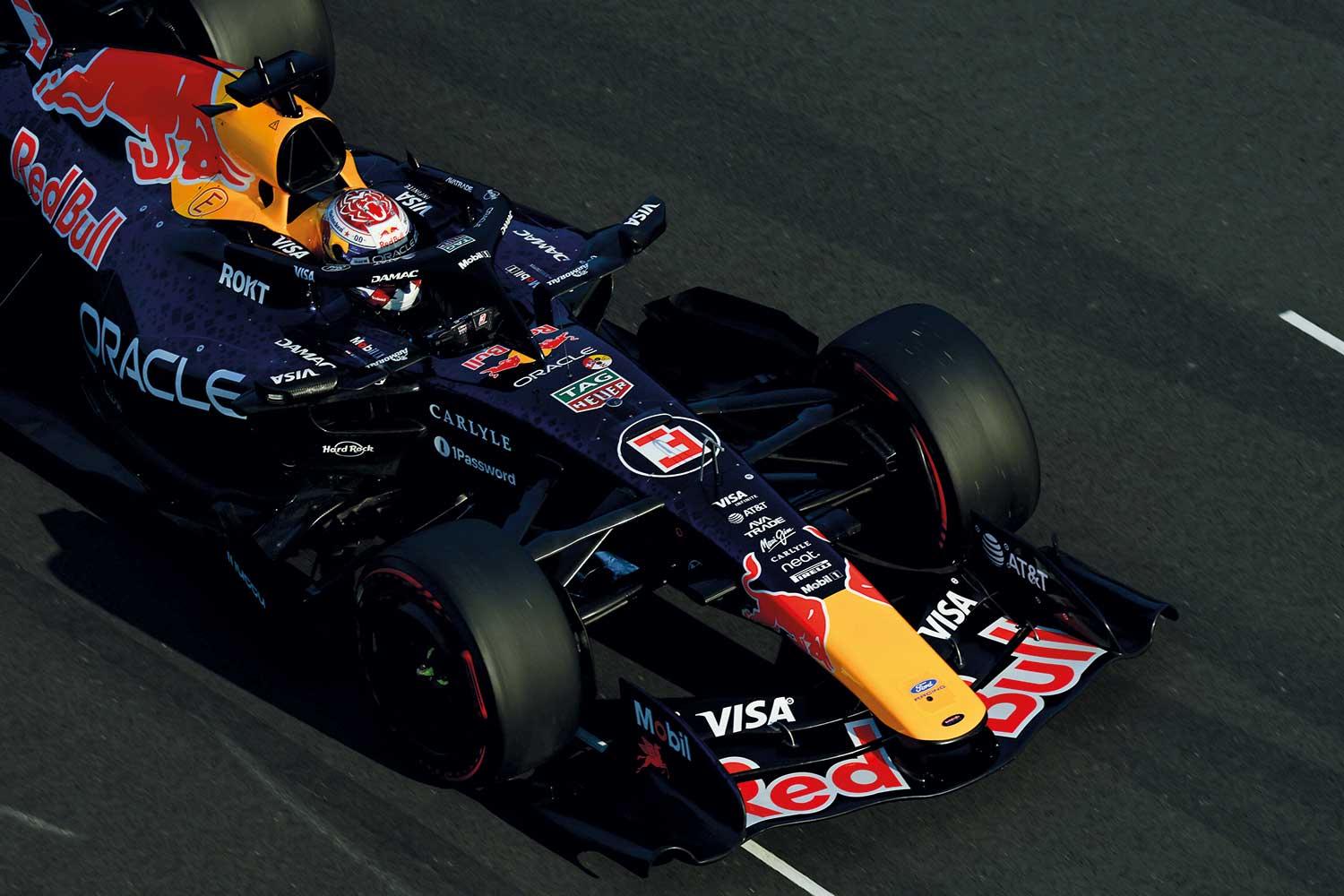 Max Verstappen on the track at this year’s Shanghai Grand Prix