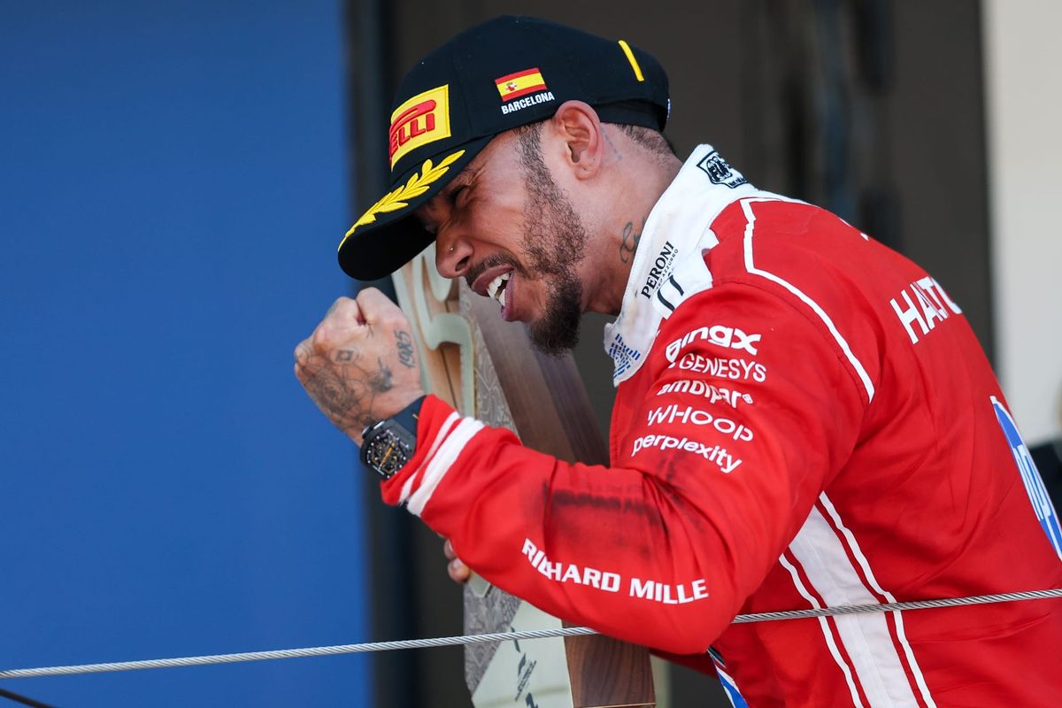 Everything that made Lewis Hamilton's first Ferrari F1 win possible