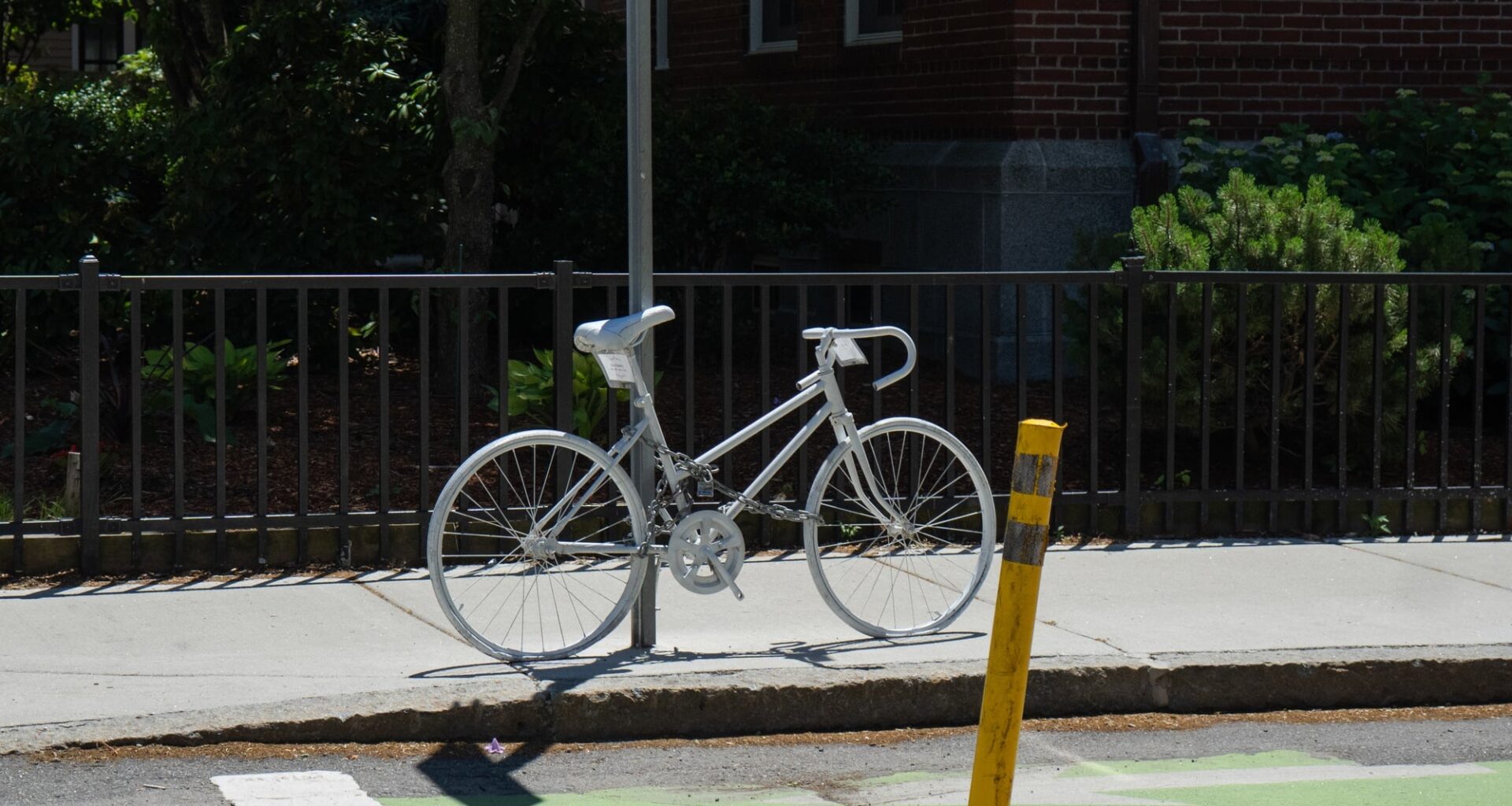 ‘Ghost Bike’ Installed in Harvard Square Two Years After Fatal Cycling Crash | News