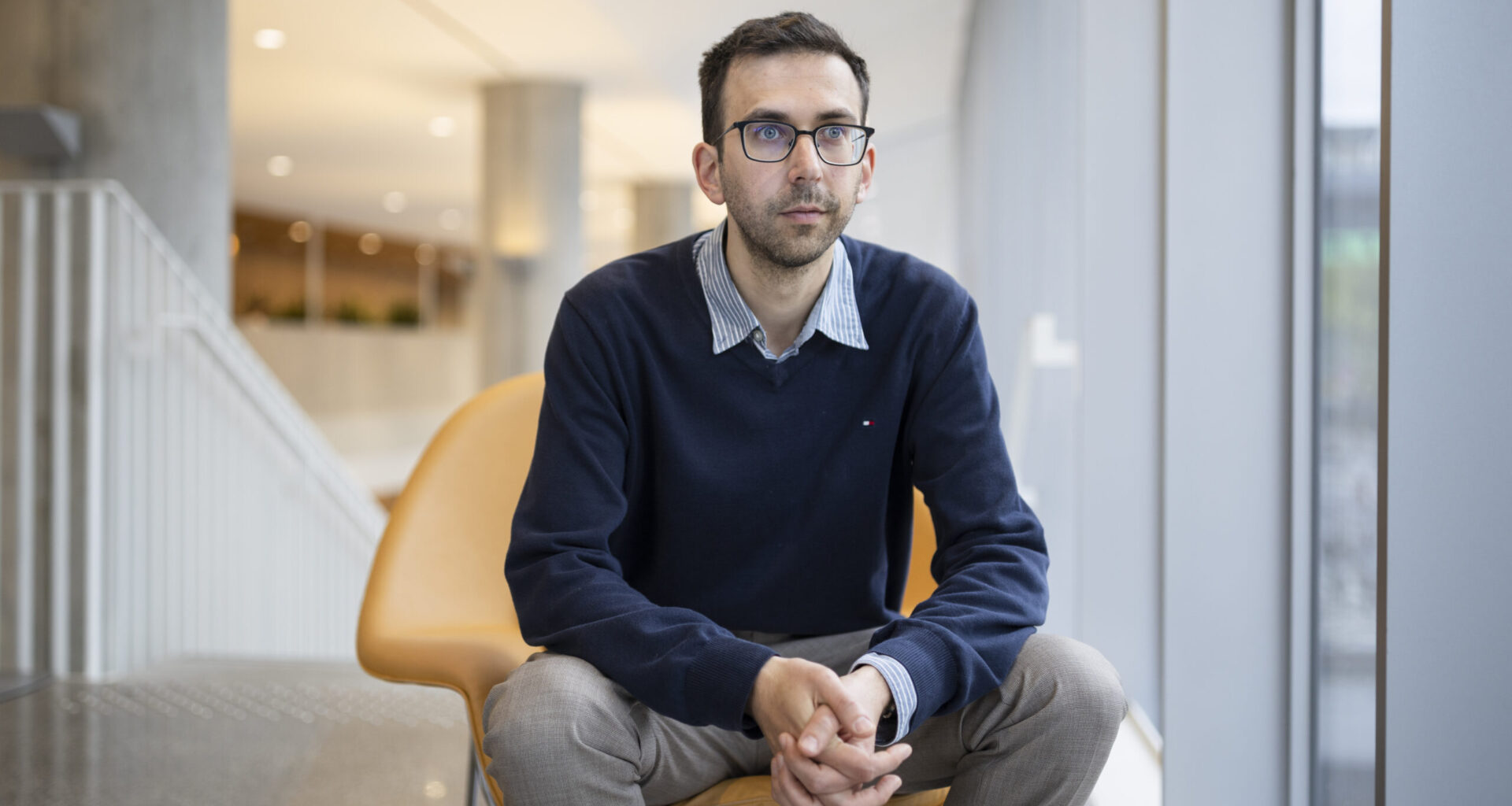 Professor Nicolas Papernot (ECE) and his collaborators showed that publicly accessible AI models can be used to power a worm that adapts its strategy as it spreads. (photo by Nick Iwanyshyn)