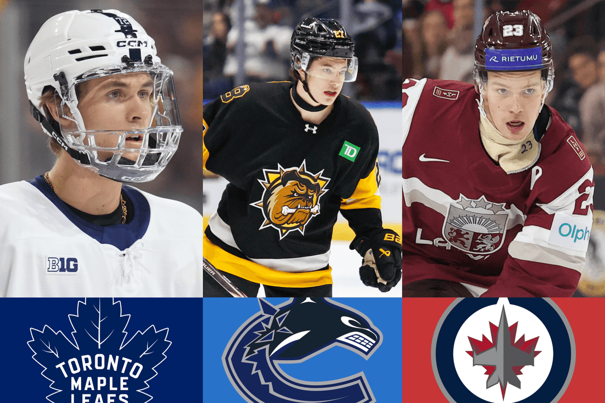 NHL Mock Draft 2026: Gavin McKenna to Leafs, Caleb Malhotra to Canucks in Round 1 projection