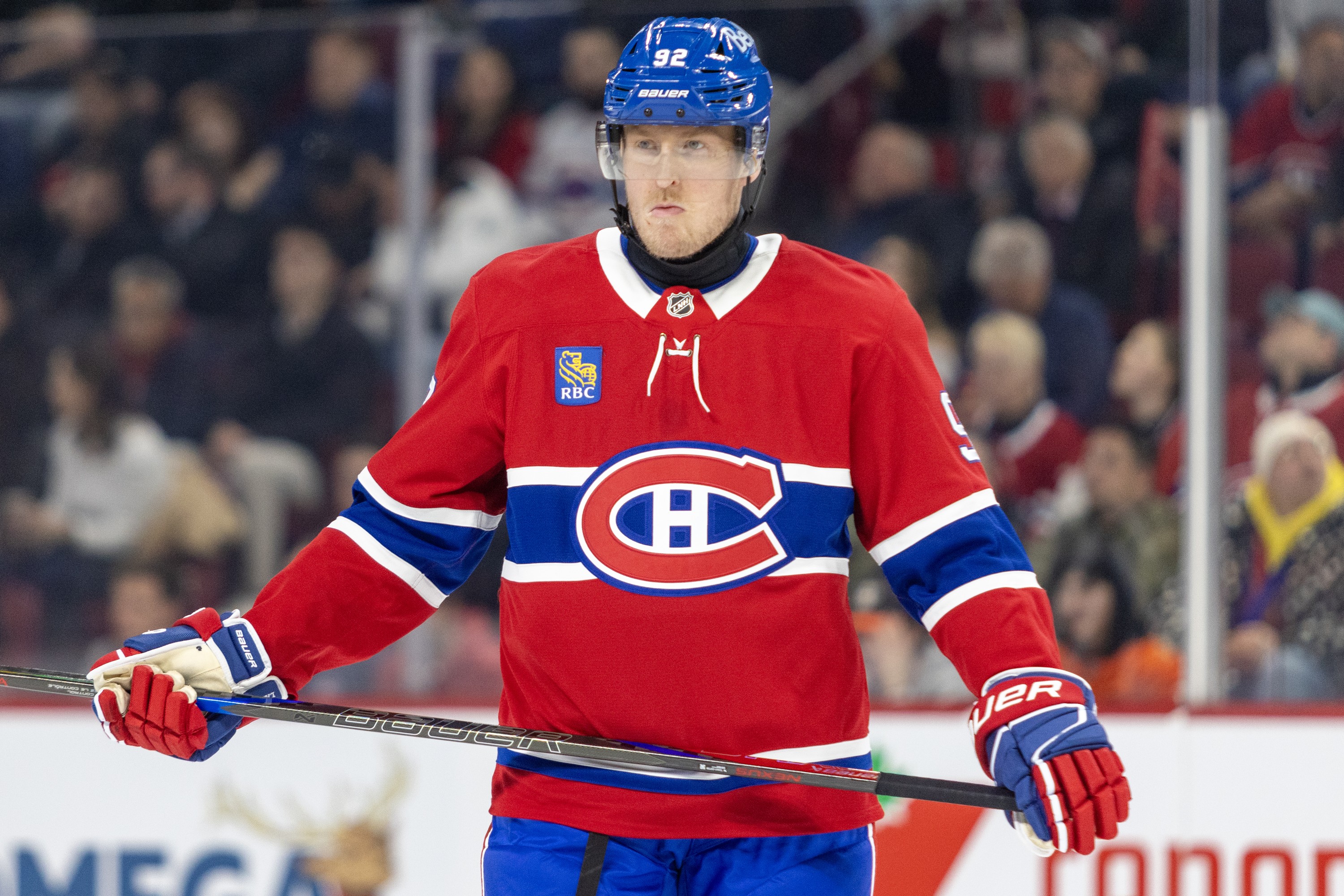 "I've been super blessed and privileged to be part of this organization for a couple of years," Canadiens forward Patrik Laine says.