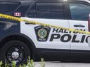 A Halton Regional Police vehicle.