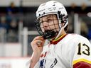 Timmins’ Tanner Adams is expected to be a high pick in the 2026 OHL Priority Selection.