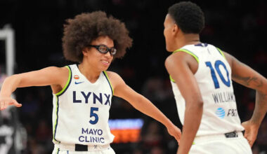 Lynx nearly make WNBA history with dominant 1st half vs. Mercury