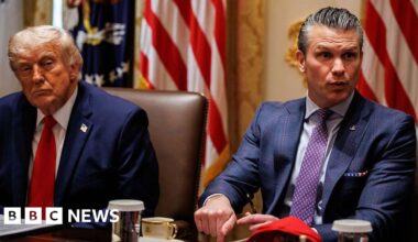 Trump asks Congress for $87bn, mostly for 'urgent' Iran war costs - BBC