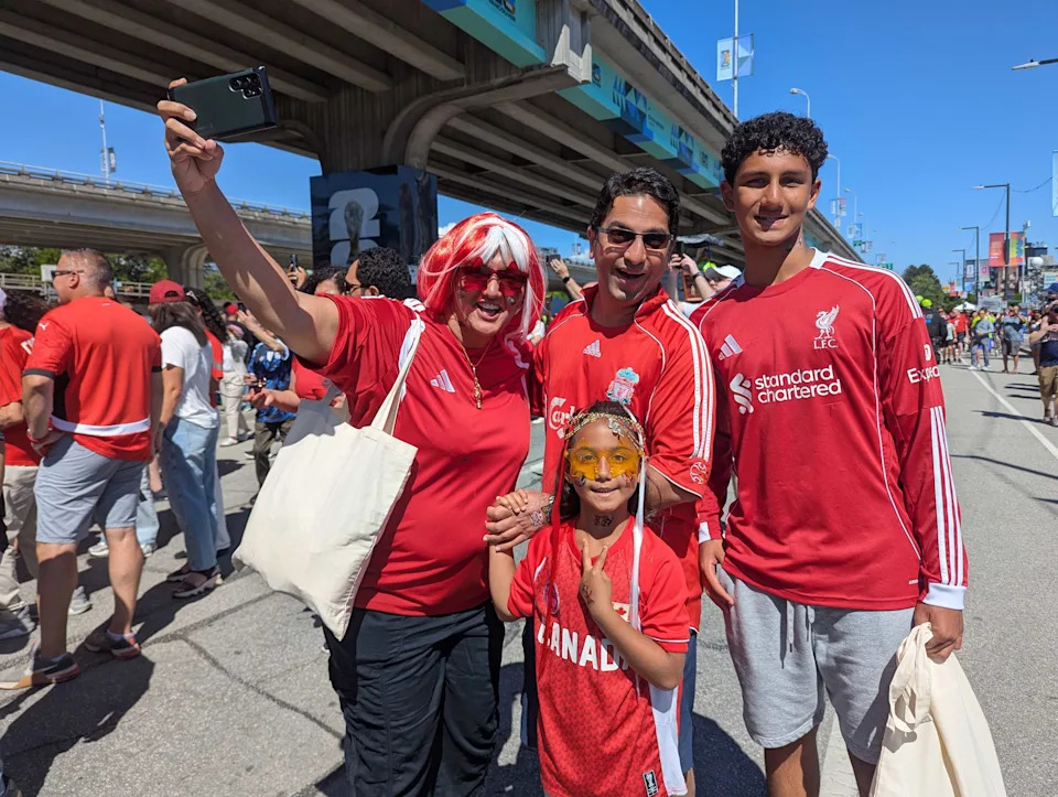 Liverpool fans came to see Mohamed Salah