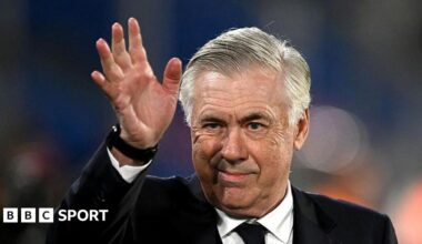 Brazil manager Carlo Ancelotti