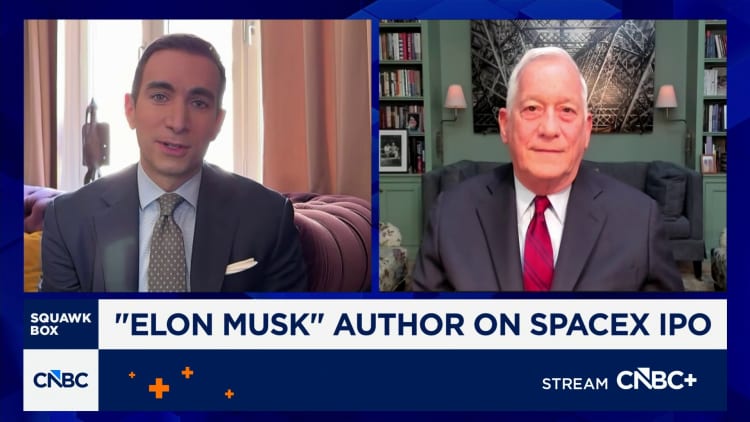 'Elon Musk' author Walter Isaacson on SpaceX IPO: We're seeing the beginning of a whole new economy