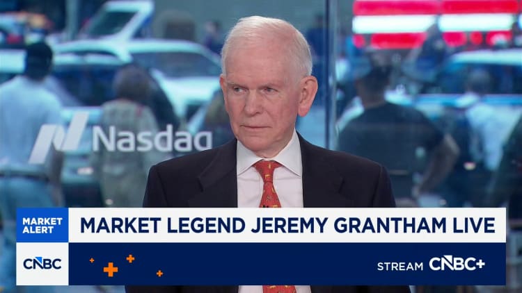 Billionaire investor Jeremy Grantham: This is the most expensive market in American history