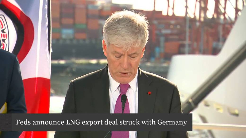 Click to play video: 'Canada strikes landmark energy deal to export LNG to Germany'