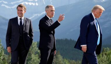 Wars, tariffs and AI: What to expect from the G7 summit in Évian