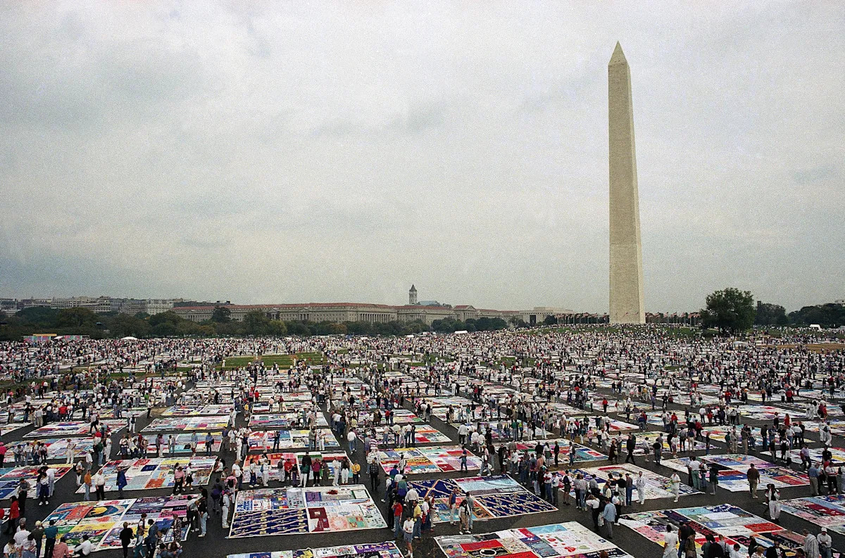 The AIDS Memorial Quilt made a fearful epidemic powerfully human