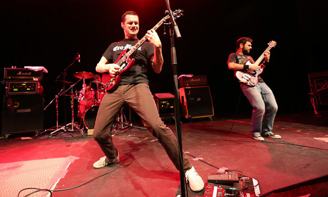 Thrash-punk band Propagandhi (Trevor Hagan / Free Press files )