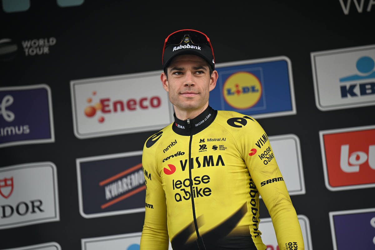 One day after a big win, Wout van Aert gets bad news