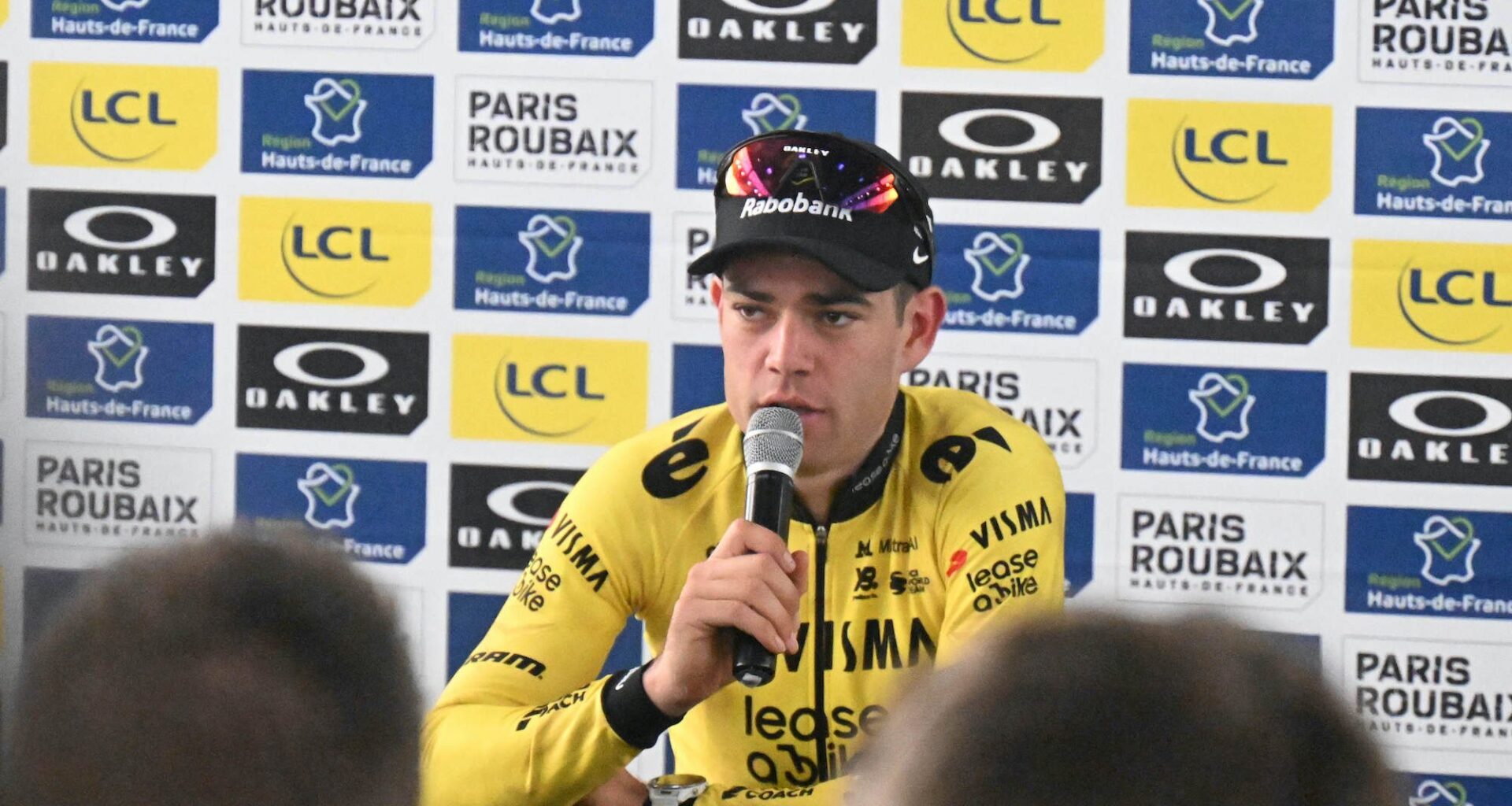 Crash on TT bike leaves Wout van Aert battered before Tour Auvergne-Rhône-Alpes