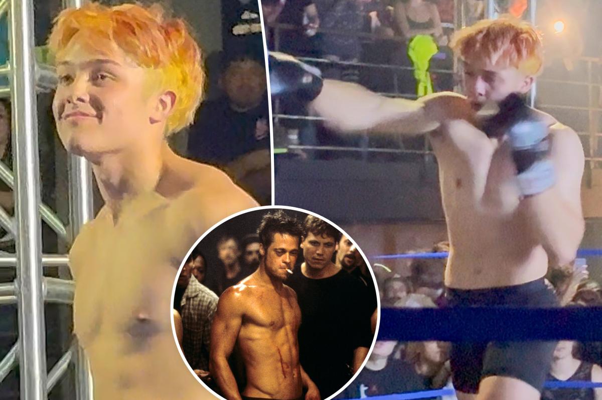 Knox Jolie-Pitt, 17, channels dad Brad Pitt's 'Fight Club' energy in Muay Thai showdown