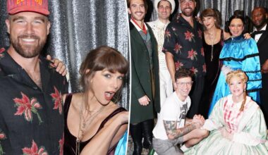 Taylor Swift and Travis Kelce enjoy Broadway date night as wedding watch intensifies