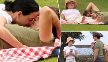 Katy Perry and Justin Trudeau get handsy during intimate picnic date in Santa Barbara
