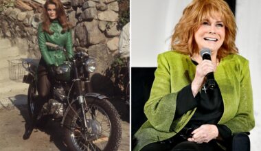 Ann-Margret still chasing speed at 85, says she's never once been scared on a bike