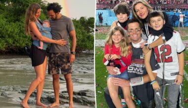 Gisele Bündchen snubs Tom Brady as she celebrates Joaquim Valente in Father's Day post
