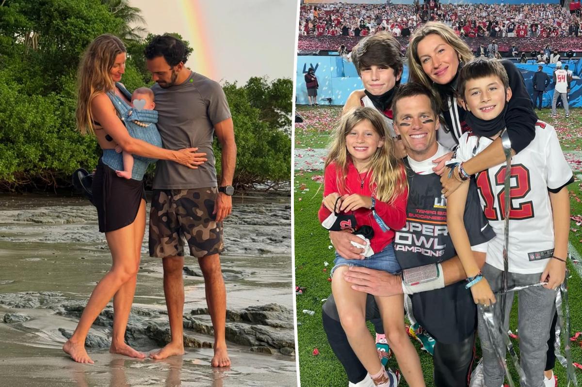 Gisele Bündchen snubs Tom Brady as she celebrates Joaquim Valente in Father's Day post
