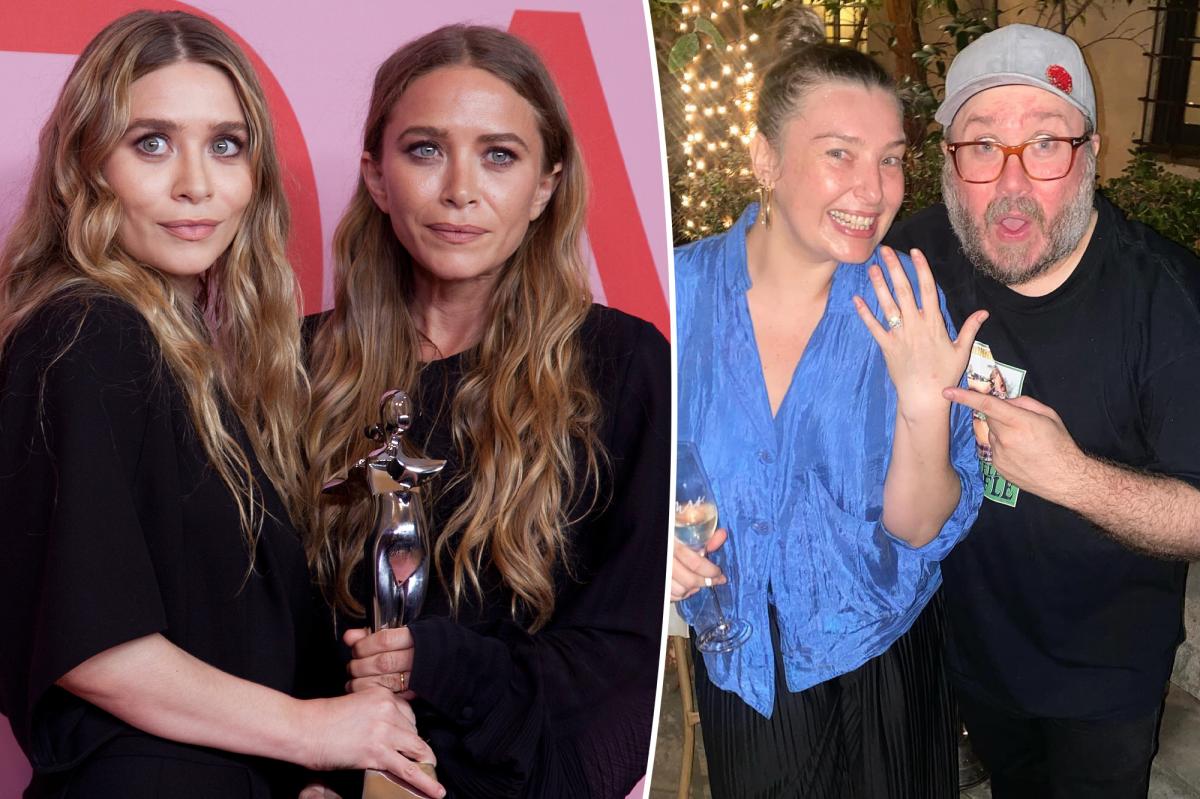 Mary-Kate and Ashley Olsen make rare public appearance at older brother Trent's wedding