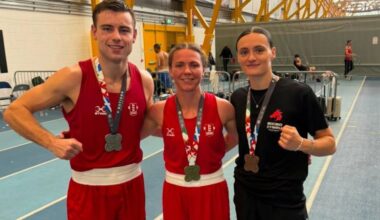RAF Boxers win complete set of medals at the Four Nations Championships in Scotland
