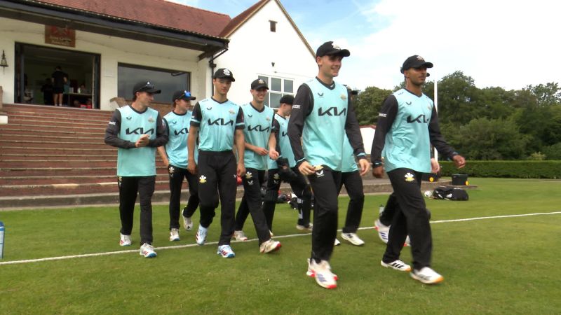 UKAF cricketers test themselves against the superstars of Surrey including future England international