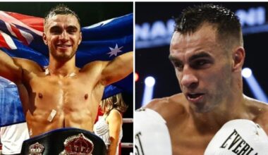 Aussie boxing star Andrew Moloney