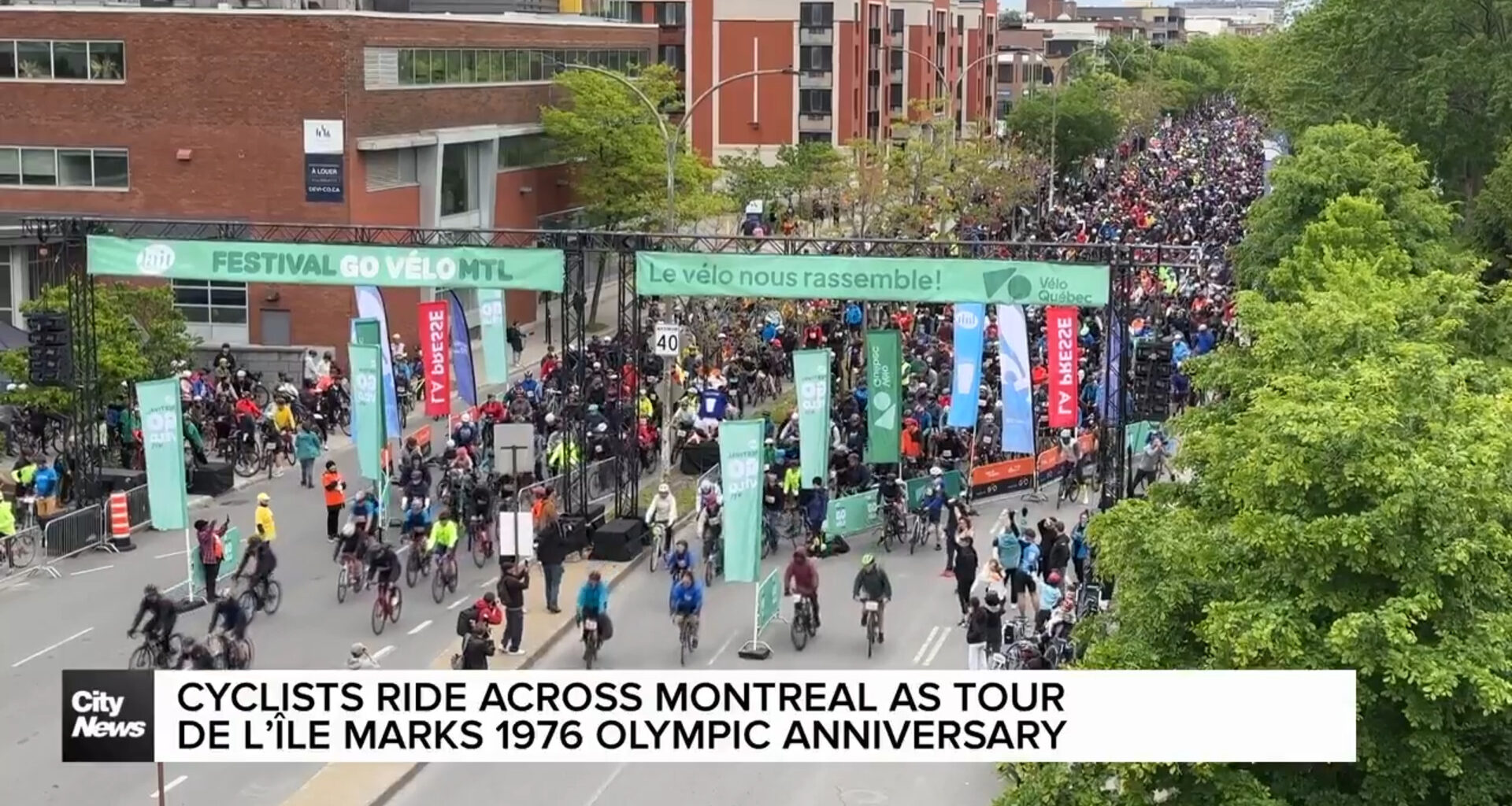 Cyclists take over Montreal for Tour de l’Île