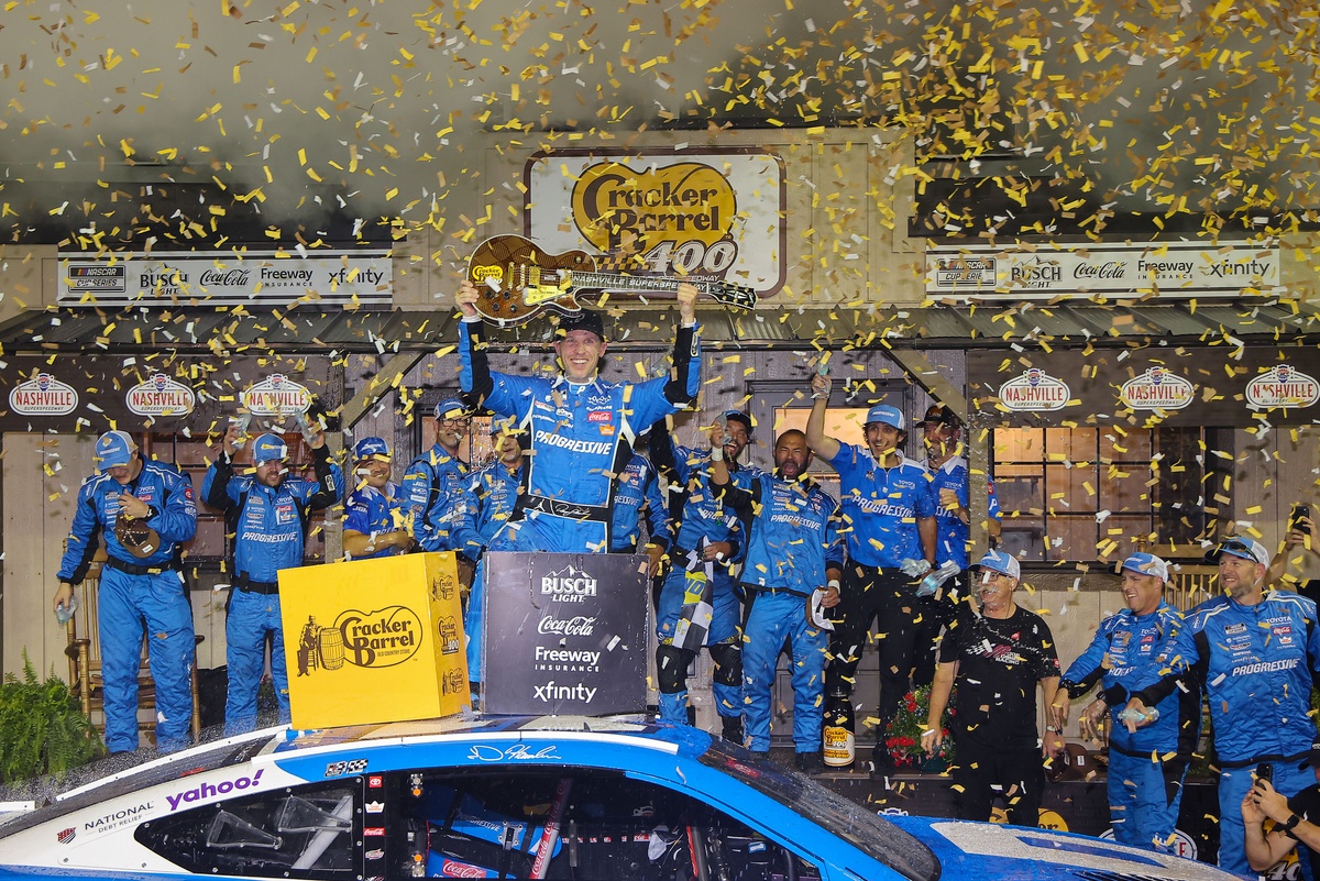 Official race results: 2026 NASCAR Cup at Nashville