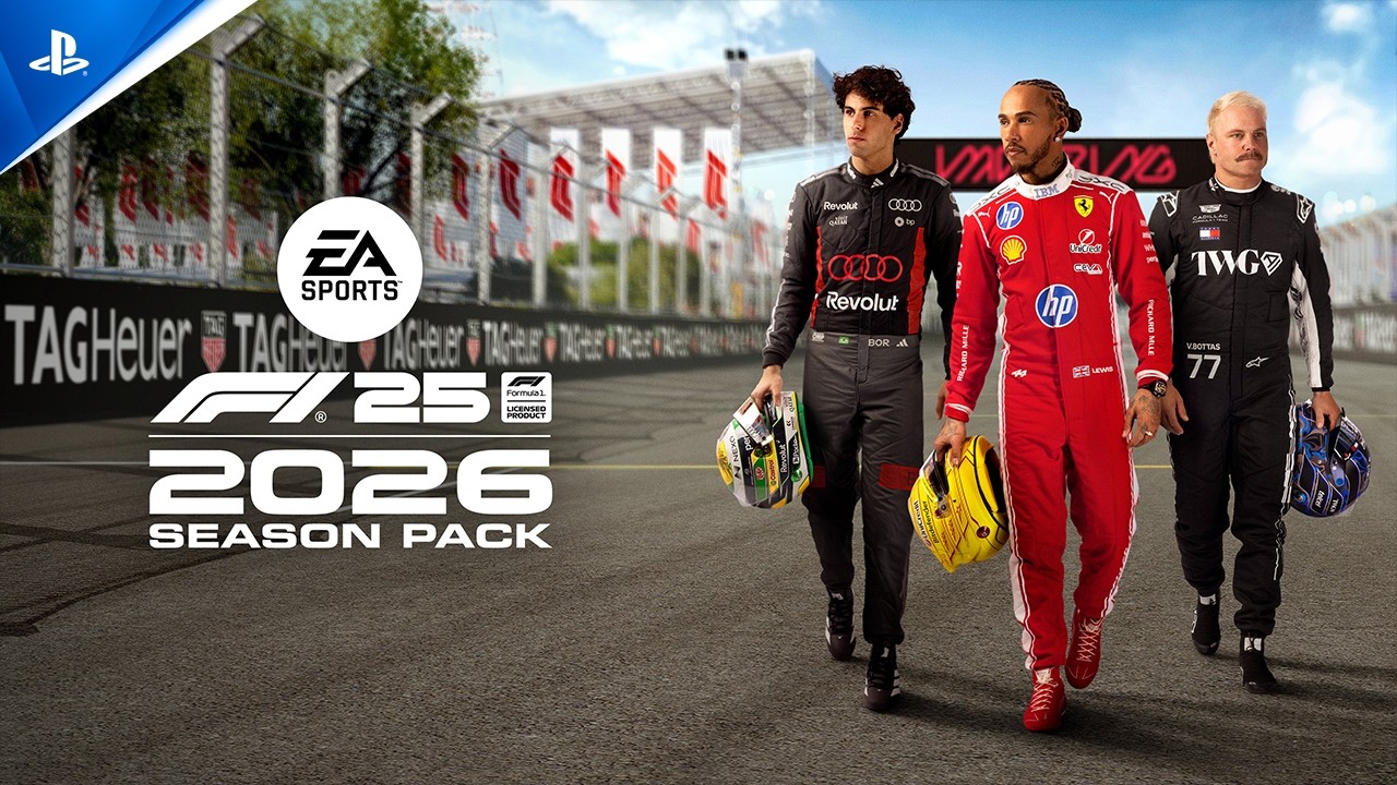 EA Sports F1 25: Enhanced PSSR available alongside 2026 Season Pack