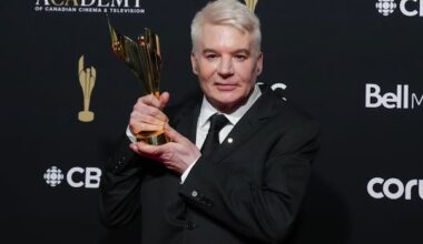 Mike Myers says 'I'd literally be nothing without you' to Canada in accepting screen award in Toronto