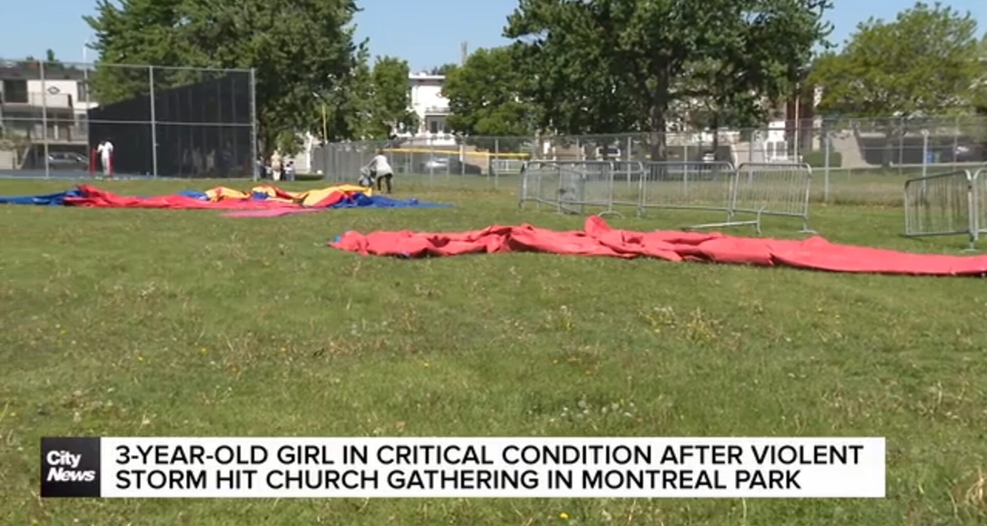 Montreal storm leaves 11 injured, three-year-old in critical condition