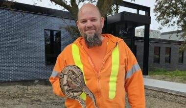 A python was found at a Windsor sewage plant. Was it flushed?