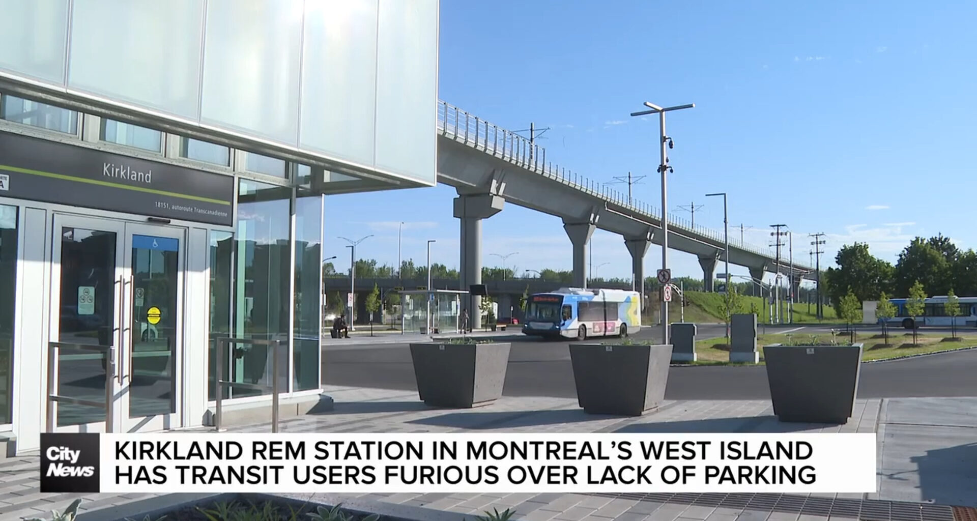 Discontent over resident-only parking at new Kirkland REM station