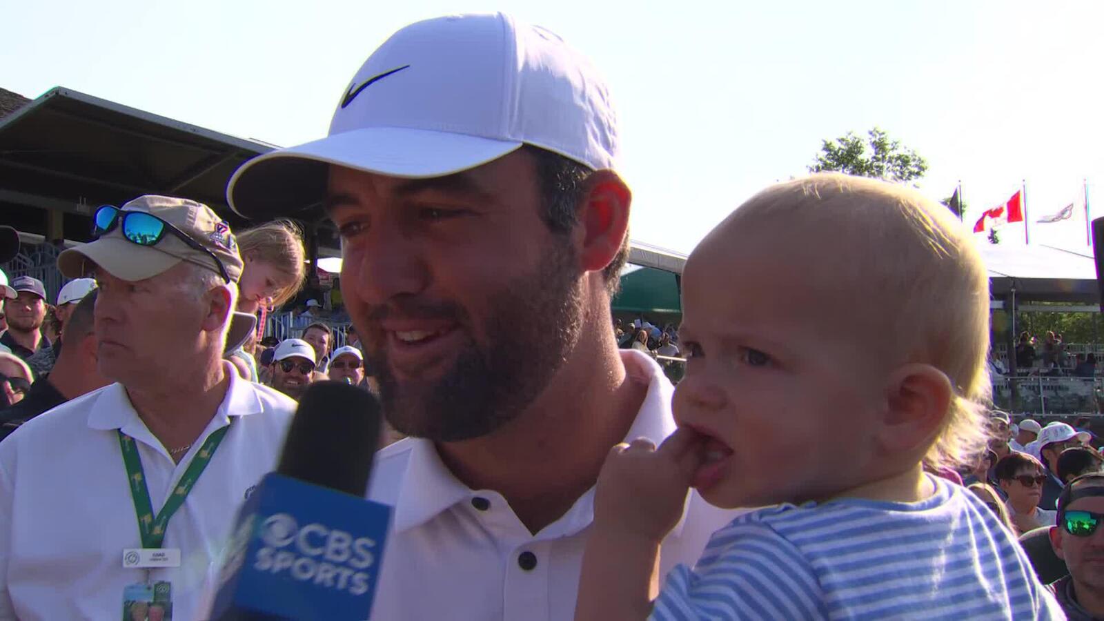 Scottie Scheffler interview after second win at the Memorial