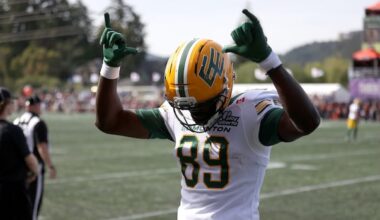 Edmonton Elks hope new additions, coaching continuity spark playoff push this season