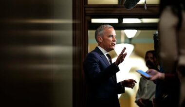 Carney addresses technical recession, says economy going through 'settling-in' period