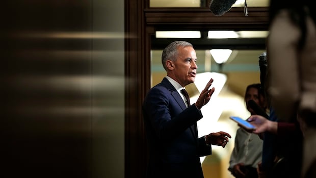 Carney addresses technical recession, says economy going through 'settling-in' period
