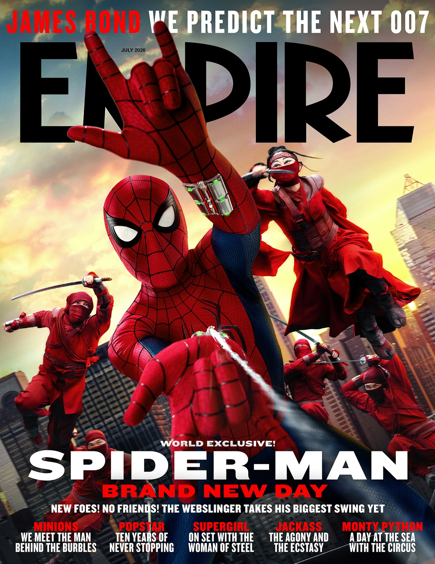 Empire – July 2026 issue – Spider-Man: Brand New Day cover