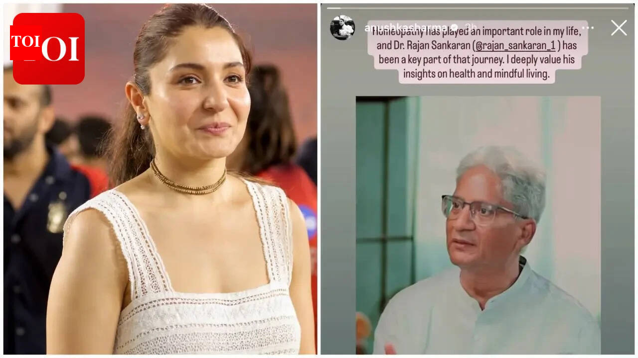 Anushka Sharma credits homeopathy for her health journey; The Liver Doc labels it a 'triangle of shame' | Hindi Movie News