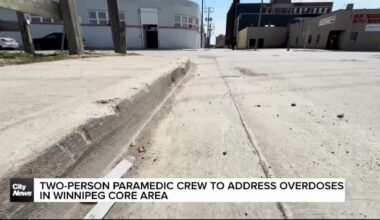 Two-person paramedic crew to address overdoses in Winnipeg core area