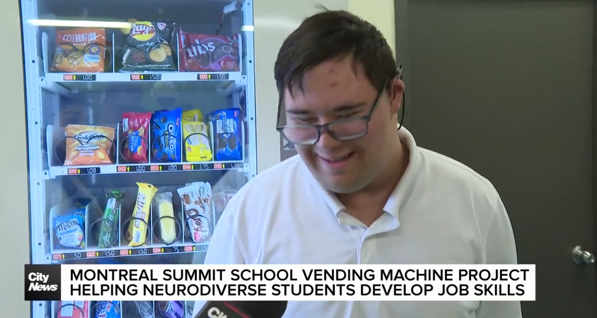 Montreal vending machine helping develop life skills