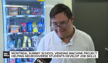 Montreal vending machine helping develop life skills