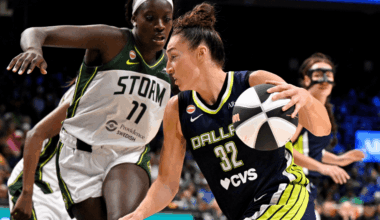 Dallas Wings forward Jessica Shepard WNBA
