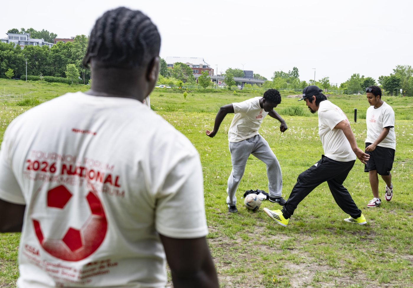 Unhoused soccer players at Montreal tournament say sport changed their lives